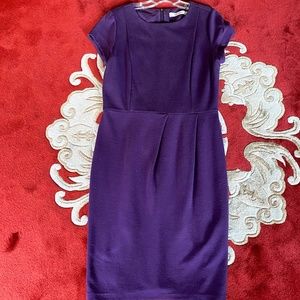 DISCOUNTED SHIPPING!!!  Deep Purple Knit Dress by Zara